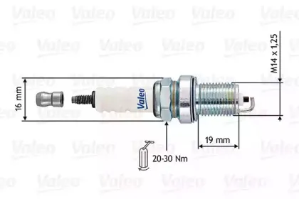 246895 VALEO Свеча зажигания