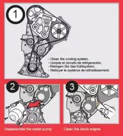 WPK-190901 AIRTEX Водяной насос + комплект зубчатого ремня