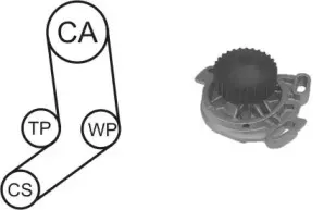 WPK-130301 AIRTEX Водяной насос + комплект зубчатого ремня