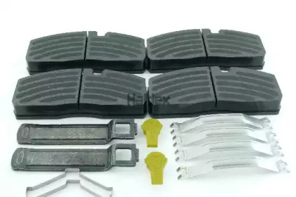 95396 HALDEX Комплект тормозных колодок, дисковый тормоз