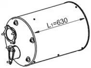 21333 DINEX Средний глушитель выхлопных газов