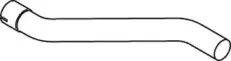 21720 DINEX Труба выхлопного газа