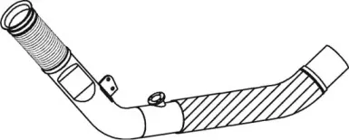 29279 DINEX Труба выхлопного газа