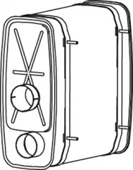 47305 DINEX Средний / конечный глушитель ОГ