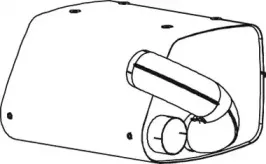 47341 DINEX Средний / конечный глушитель ОГ