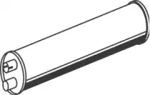 50363 DINEX Средний / конечный глушитель ОГ