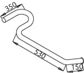 50614 DINEX Труба выхлопного газа
