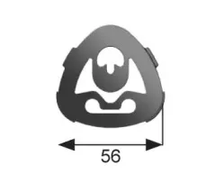 50984 DINEX Резиновые полоски, система выпуска