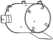 51347 DINEX Средний / конечный глушитель ОГ