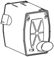 51352 DINEX Средний / конечный глушитель ОГ