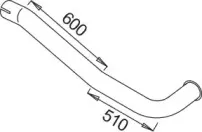 53694 DINEX Труба выхлопного газа