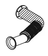 56120 DINEX Труба выхлопного газа