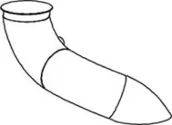 68618 DINEX Труба выхлопного газа