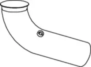 68668 DINEX Труба выхлопного газа