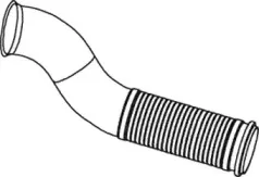 82238 DINEX Труба выхлопного газа
