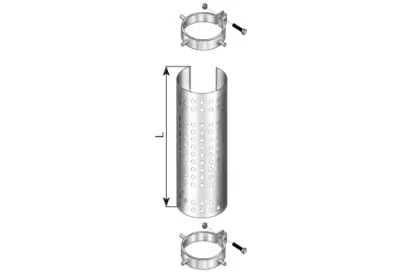 95522 DINEX Теплозащитный экран