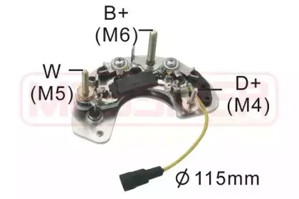 215504 ERA Выпрямитель, генератор