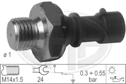 330365 ERA Датчик давления масла
