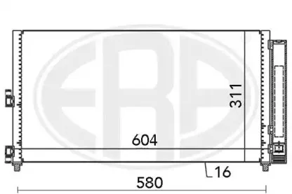 667000 ERA Конденсатор, кондиционер