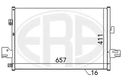 667114 ERA Конденсатор, кондиционер