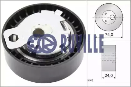 55239 RUVILLE Натяжной ролик, ремень ГРМ