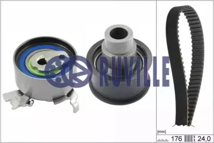 5530570 RUVILLE Комплект ремня ГРМ