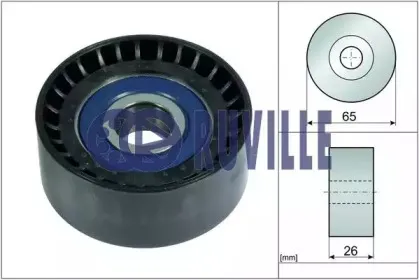 55397 RUVILLE Паразитный / ведущий ролик, поликлиновой ремень