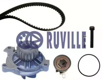 55445701 RUVILLE Водяной насос + комплект зубчатого ремня