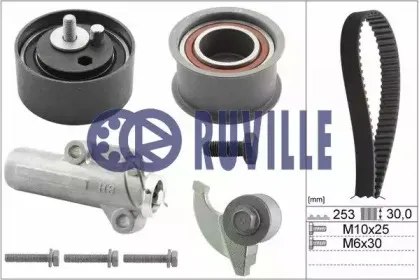 5549071 RUVILLE Комплект ремня ГРМ
