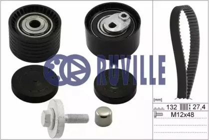 5556671 RUVILLE Комплект ремня ГРМ