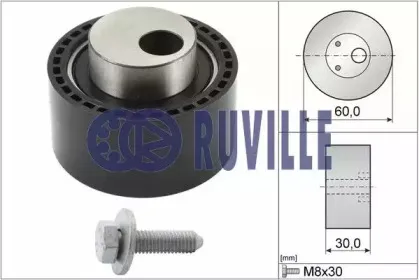 55921 RUVILLE Натяжной ролик, ремень ГРМ
