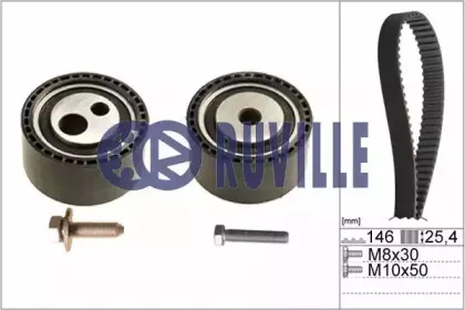 5597170 RUVILLE Комплект ремня ГРМ