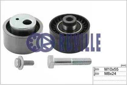 5599750 RUVILLE Комплект роликов, зубчатый ремень