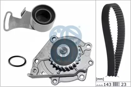 56104701 RUVILLE Водяной насос + комплект зубчатого ремня