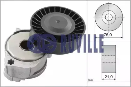 56507 RUVILLE Натяжная планка, поликлиновой ремень
