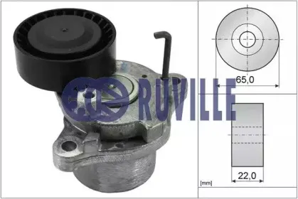 58440 RUVILLE Натяжная планка, поликлиновой ремень