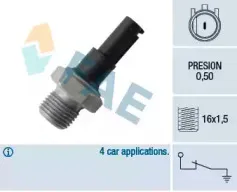 12642 FAE Датчик давления масла