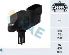 15073 FAE Датчик, давление во впускной трубе