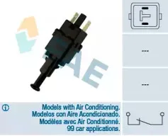 24500 FAE Выключатель фонаря сигнала торможения