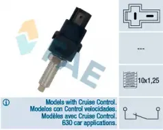 24720 FAE Выключатель фонаря сигнала торможения