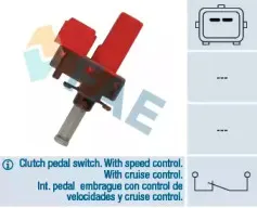 24845 FAE Выключатель, привод сцепления (Tempomat)