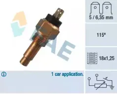 34260 FAE Датчик, температура охлаждающей жидкости