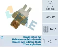 36060 FAE Термовыключатель, вентилятор радиатора