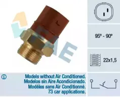 36270 FAE Термовыключатель, вентилятор радиатора