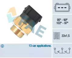 37823 FAE Термовыключатель, вентилятор радиатора