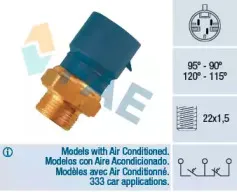 38235 FAE Термовыключатель, вентилятор радиатора