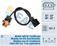 38260 FAE Термовыключатель, вентилятор радиатора