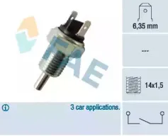 40080 FAE Выключатель, фара заднего хода