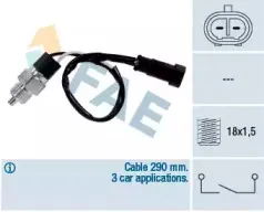 40831 FAE Выключатель, фара заднего хода