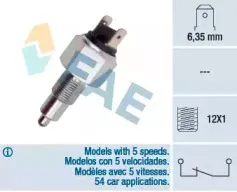 41070 FAE Выключатель, фара заднего хода